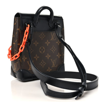 Louis Vuitton Monogram Embroidered Cartoon LV Friends Steamer XS Black 3 of 9