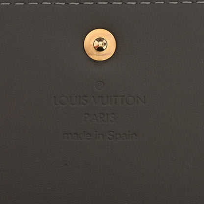 Louis Vuitton Vernis Business Card Holder Gris Art Deco 6 of 9