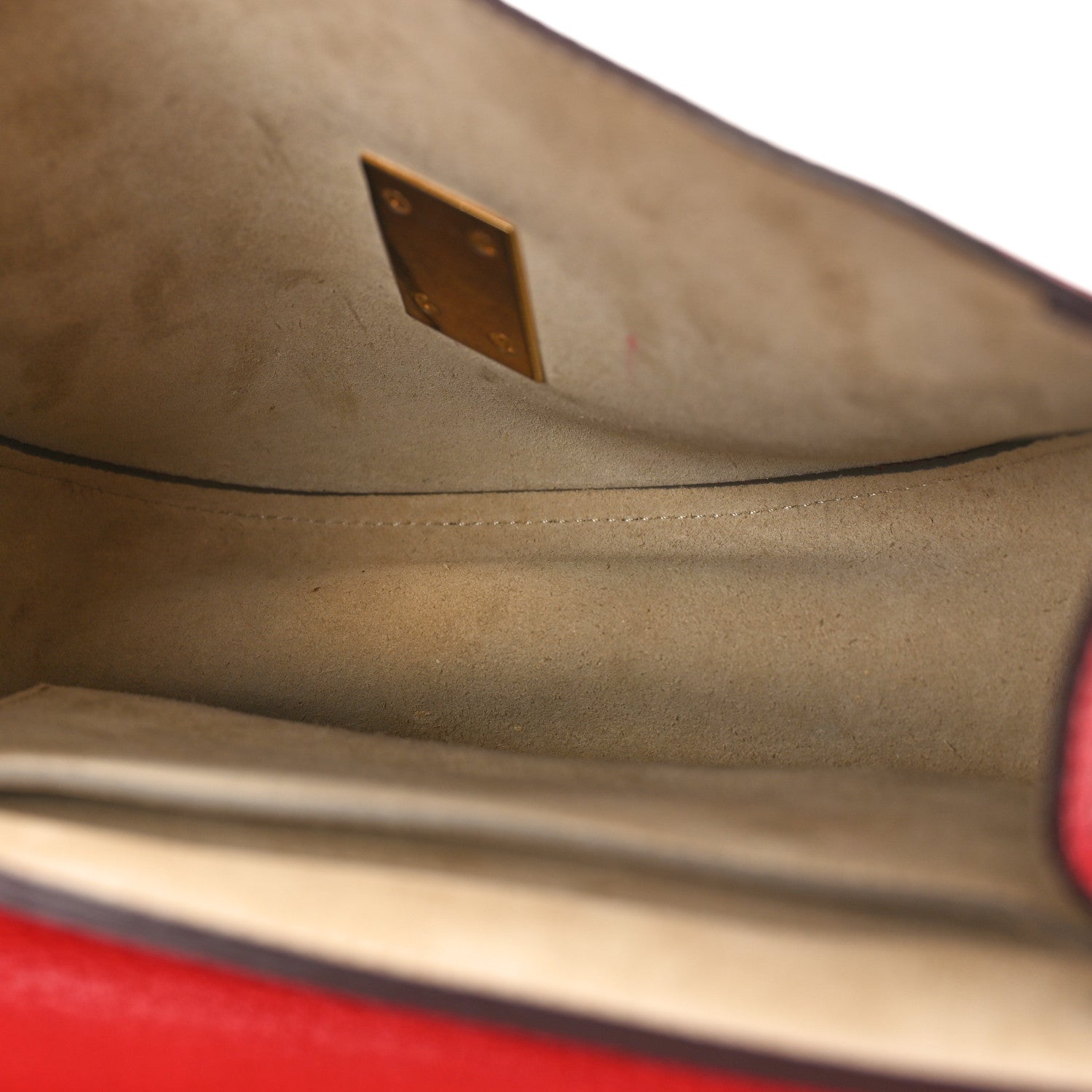 Chloe Grained Lambskin Mini Drew Shoulder Bag Plaid Red 5 of 11