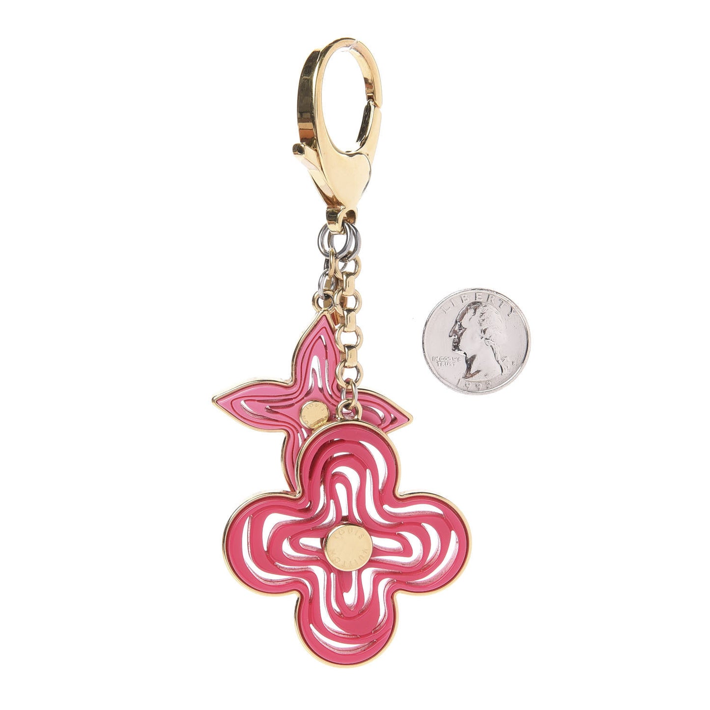 Resin Naif Bag Charm Pink