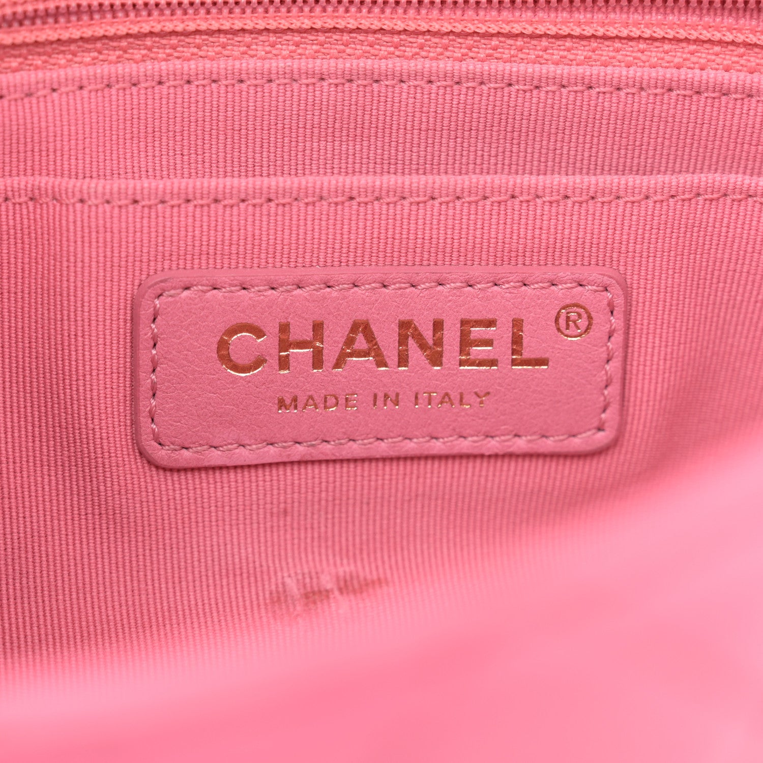 Chanel Lambskin Resin Quilted Mini Rectangular Pearl Samba Flap Pink 6 of 12