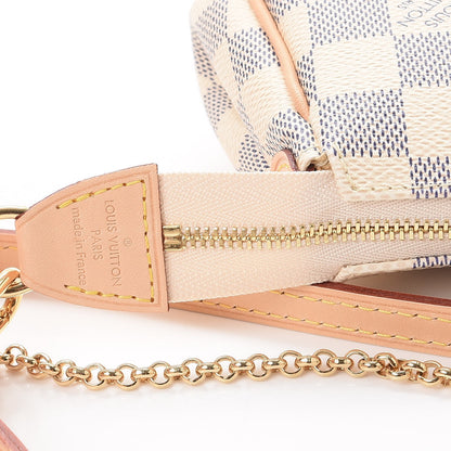 Louis Vuitton Damier Azur Eva Clutch 7 of 9