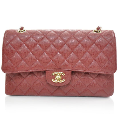 Chanel Caviar Quilted Medium Double Flap Red 1 of 11