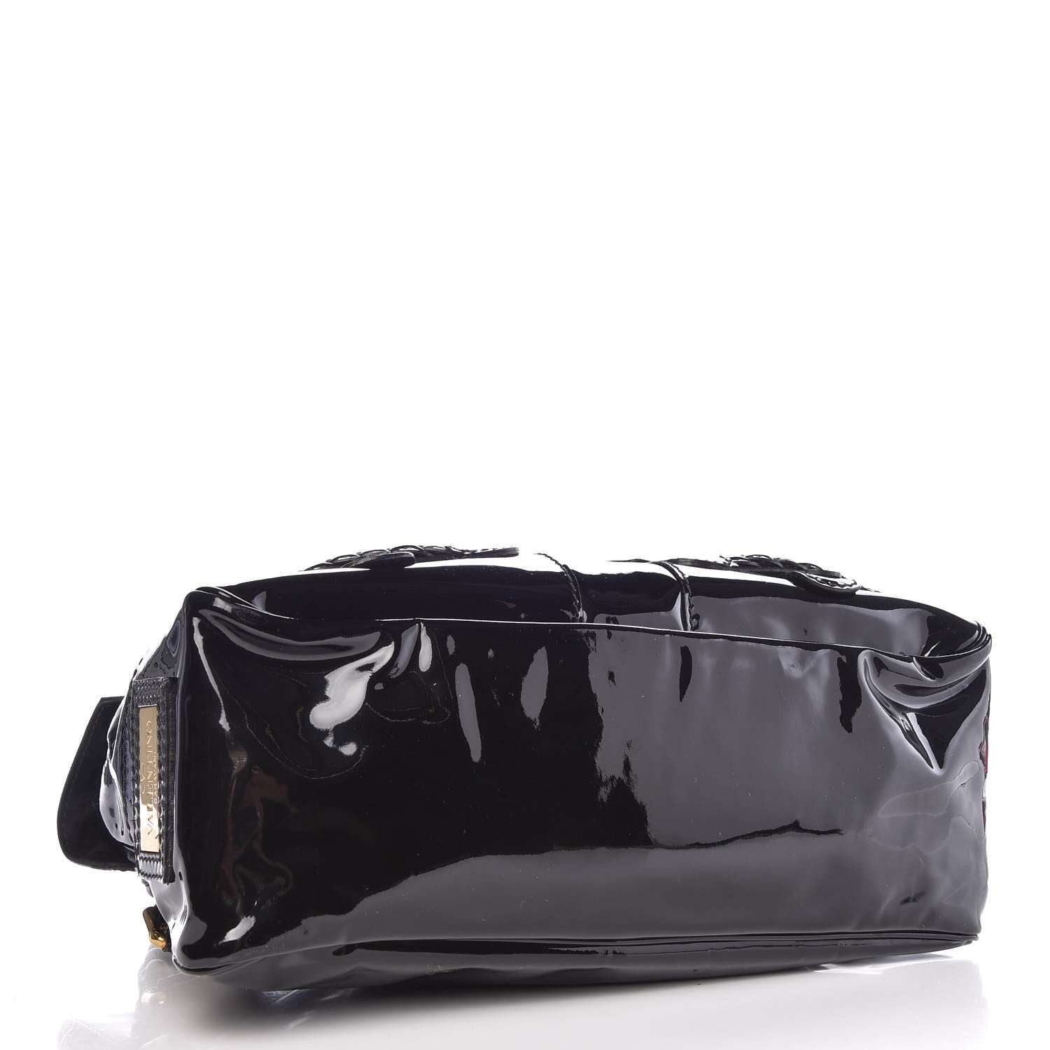 Valentino Garavani Patent Large Histoire Black 4 of 10