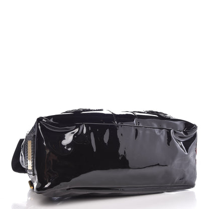 Valentino Garavani Patent Large Histoire Black 4 of 10