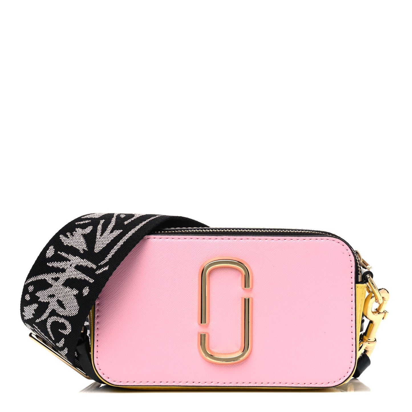 Saffiano Small Snapshot Camera Bag Baby Pink Multicolor