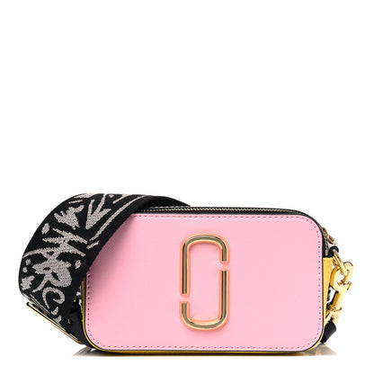 Marc Jacobs Saffiano Small Snapshot Camera Bag Baby Pink Multicolor 1 of 5