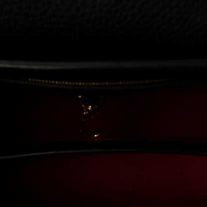 Louis Vuitton Taurillon Capucines BB Black 5 of 9