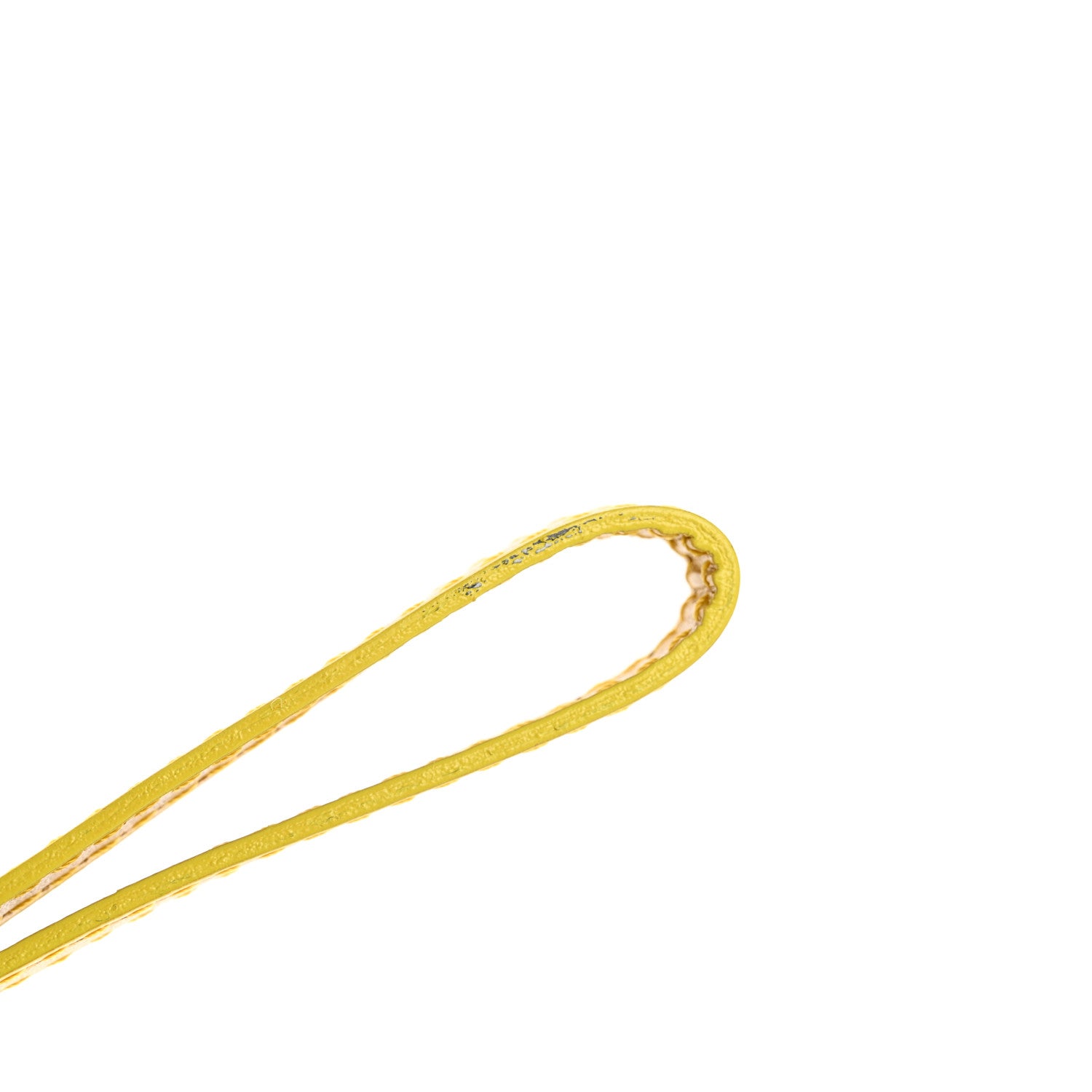 Chanel Nylon Travel Ligne Zip Wristlet Yellow 10 of 11