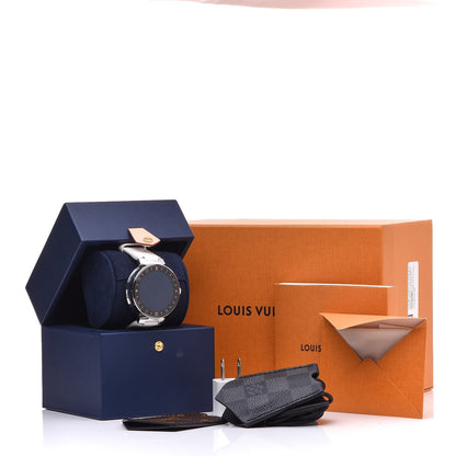 Louis Vuitton Stainless Steel 42mm Monogram Tambour Horizon Smartwatch White 12 of 12