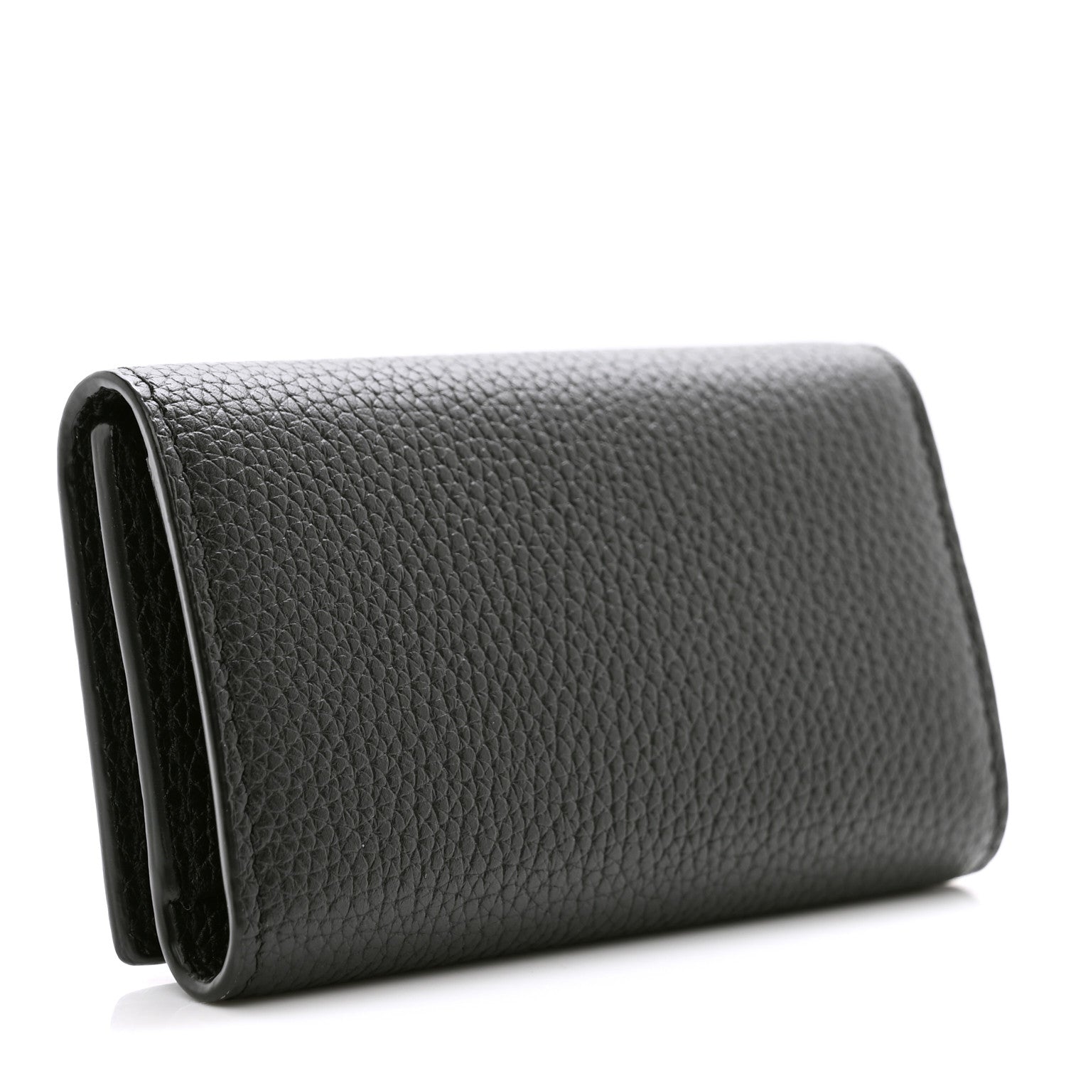 Saint Laurent Grain De Poudre Key Holder Wallet Black 3 of 8