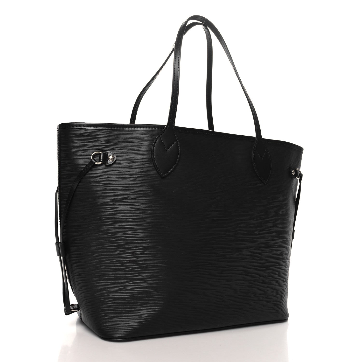 Louis Vuitton Epi Neverfull MM Black 4 of 10