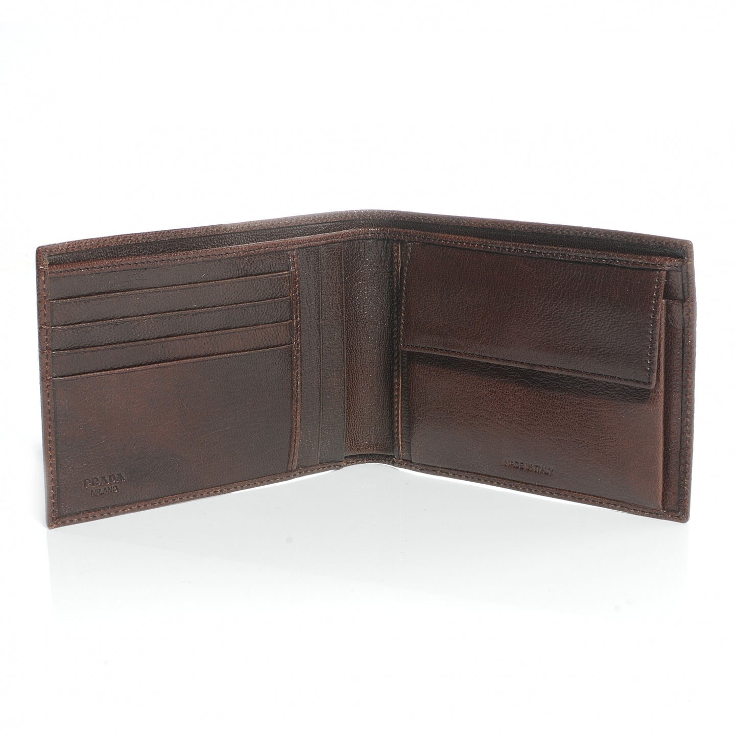 Soft Goatskin Bi-Fold Wallet Moro