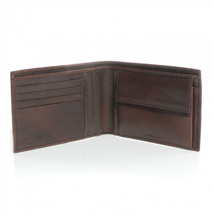Prada Soft Goatskin Bi-Fold Wallet Moro 5 of 8