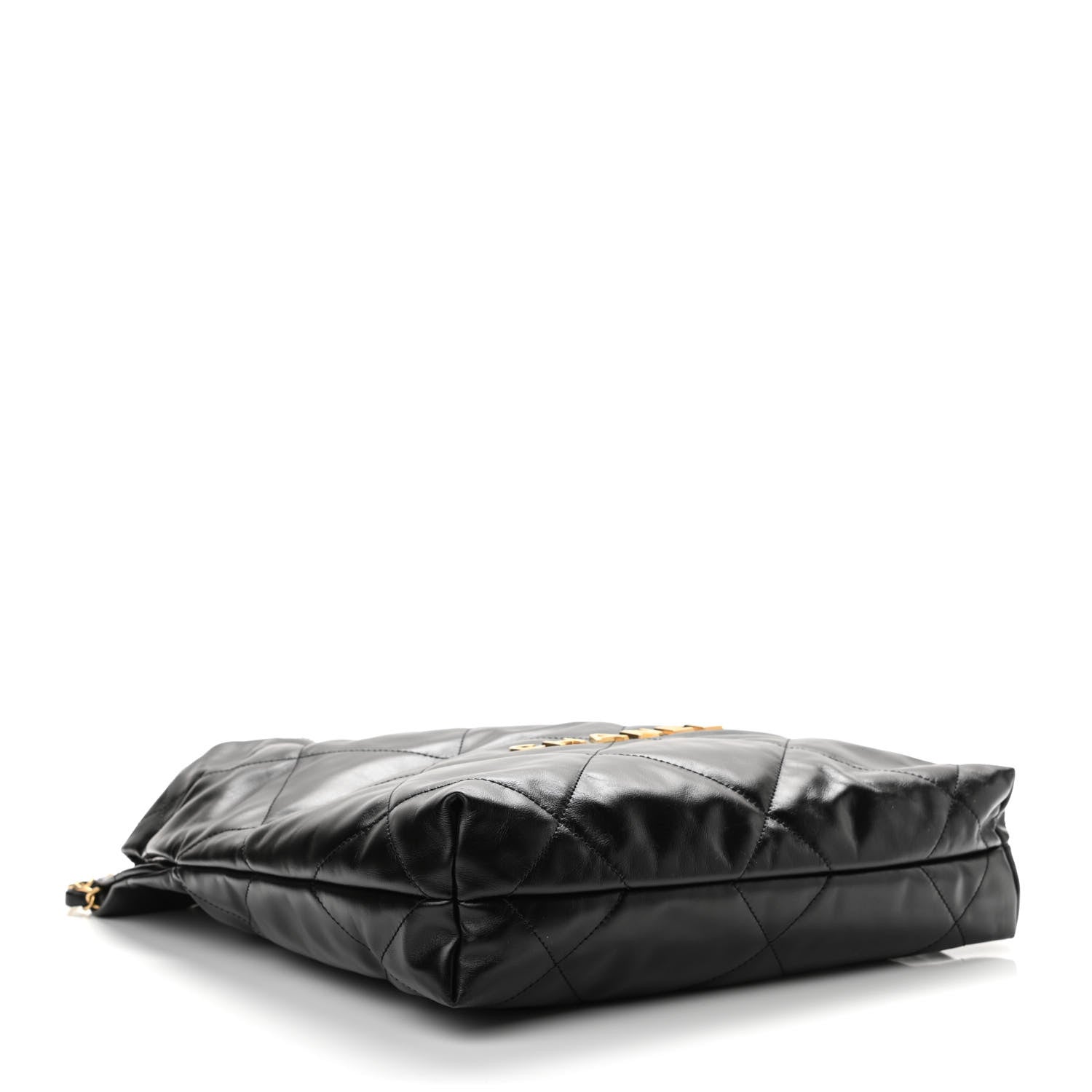 Chanel Shiny Calfskin Quilted Small Chanel 22 Black 5 of 11