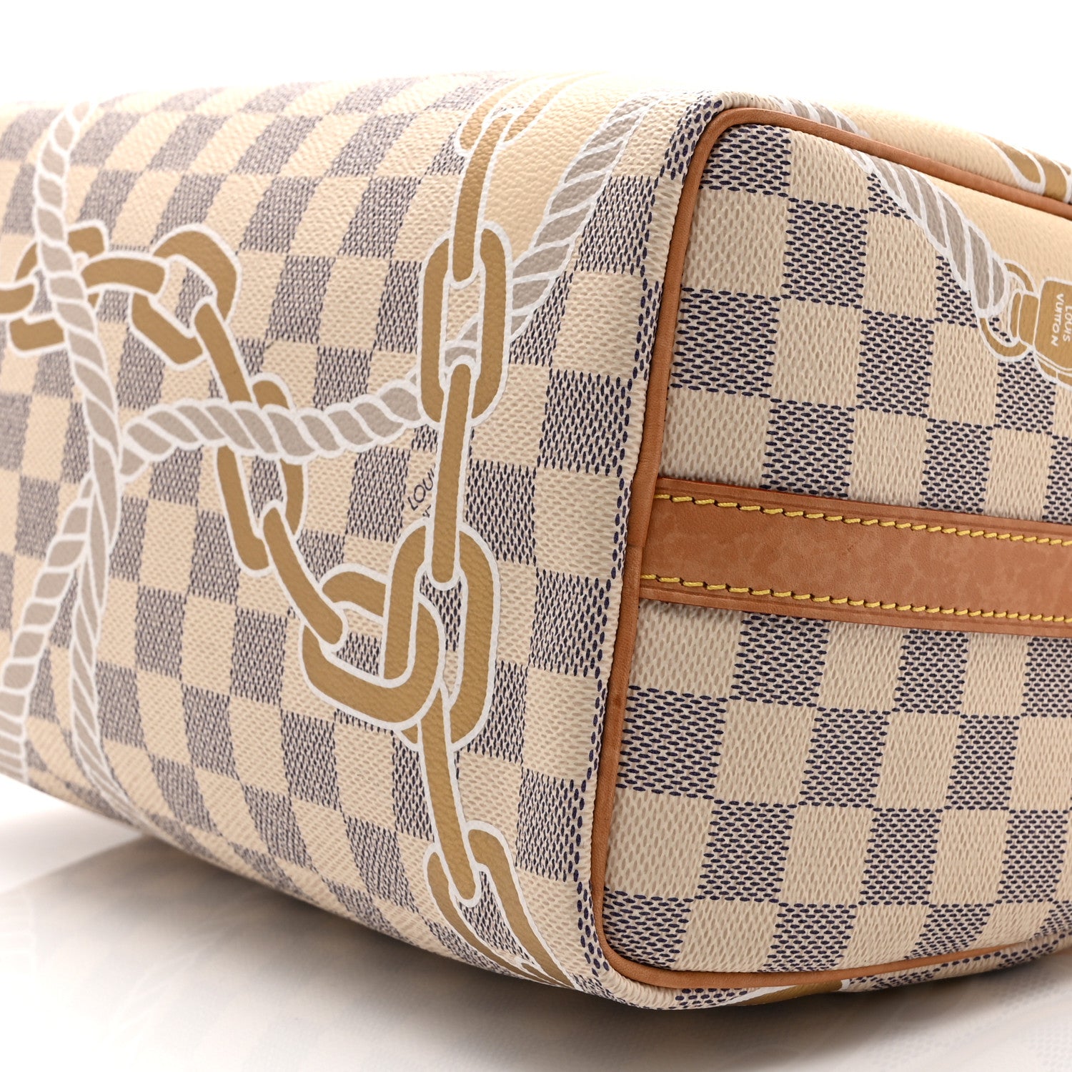 Louis Vuitton Damier Azur Nautical Speedy Bandouliere 25 9 of 11