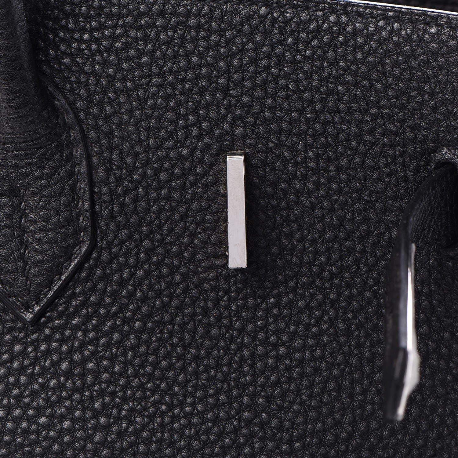 Hermes Taurillon Clemence Birkin 35 Black 30 of 39