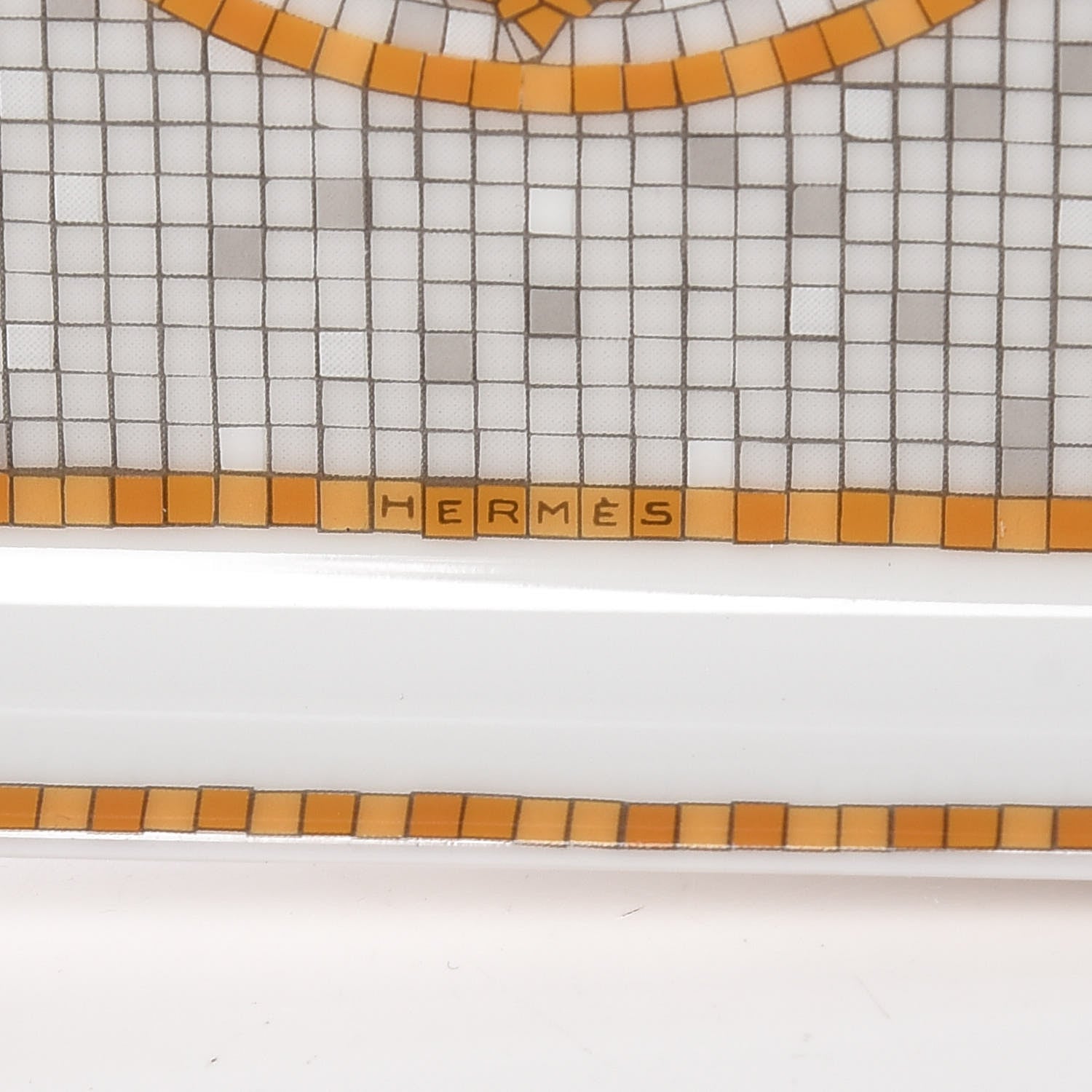 Hermes Porcelain Mosaique au 24 Sushi Plate 7 of 8