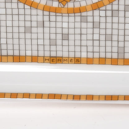 Hermes Porcelain Mosaique au 24 Sushi Plate 7 of 8