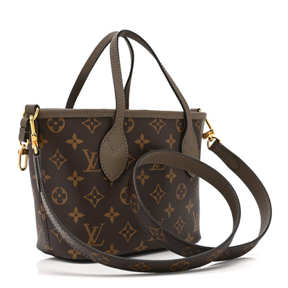 Louis Vuitton Monogram Neverfull Inside Out Bandouliere BB Dark Fango 4 of 11
