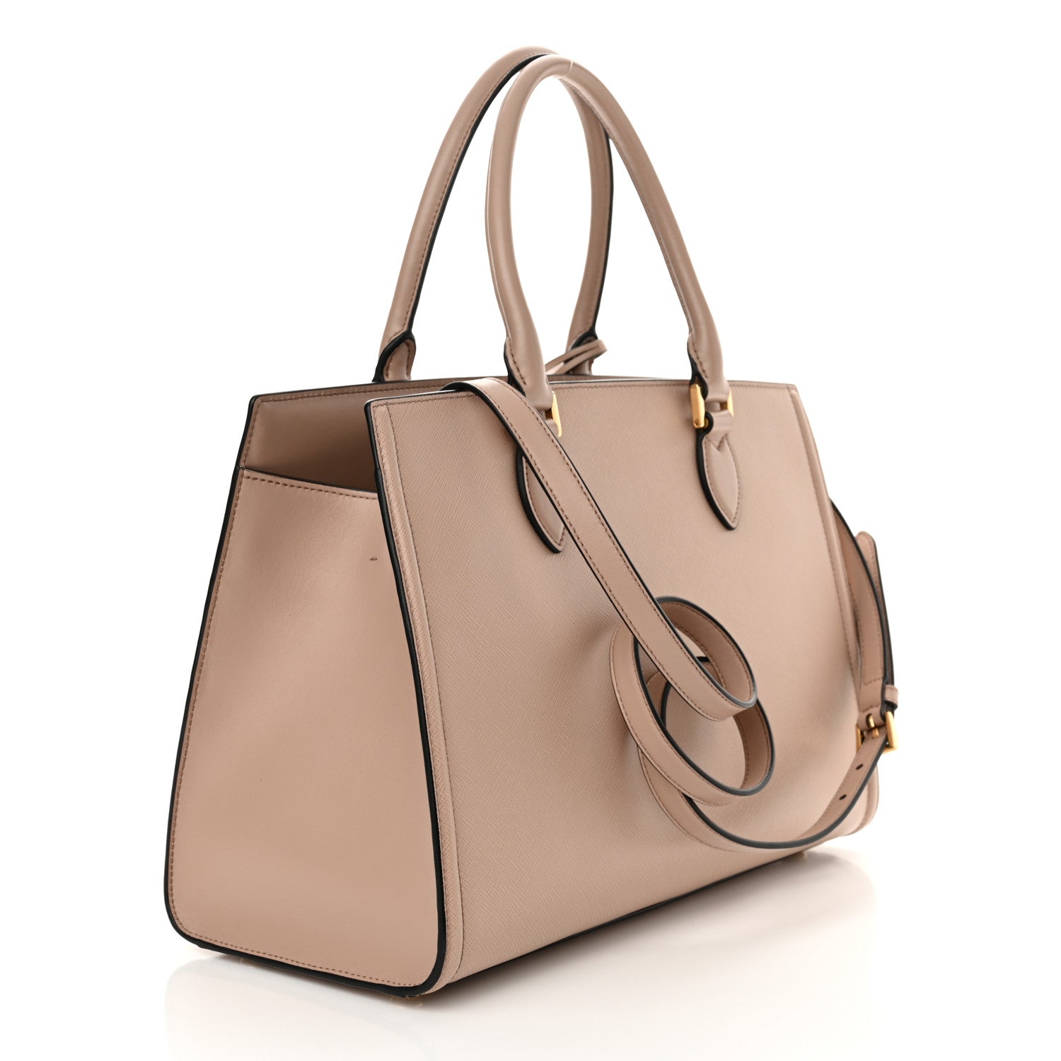 Prada Saffiano Soft Calfskin Tote Cipria 3 of 10