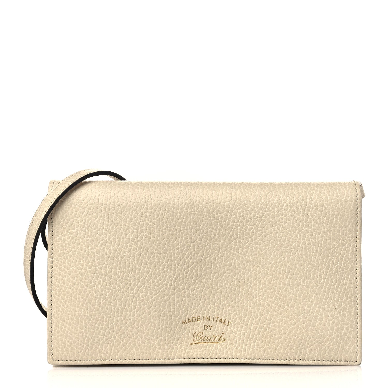 Gucci Dollar Calfskin Mini Swing Wallet Bag Mystic White 1 of 9