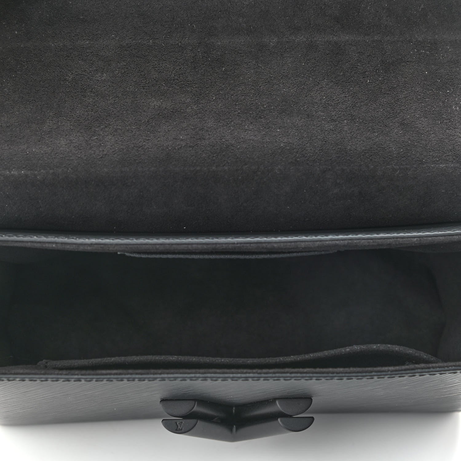 Louis Vuitton Epi Twist Shoulder Bag MM Matte Black 5 of 10