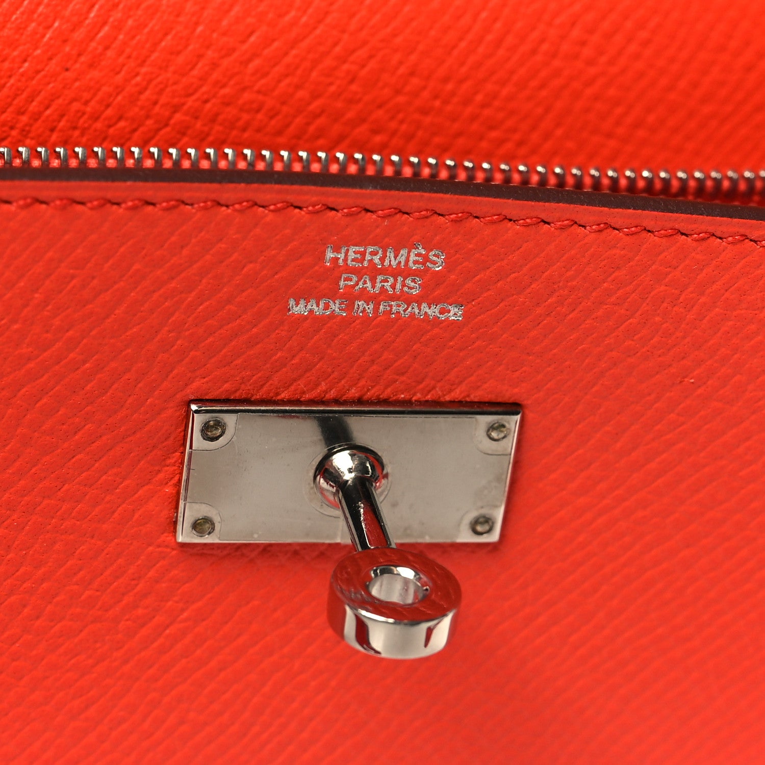 Hermes Epsom Kelly Longue Wallet Orange 6 of 9