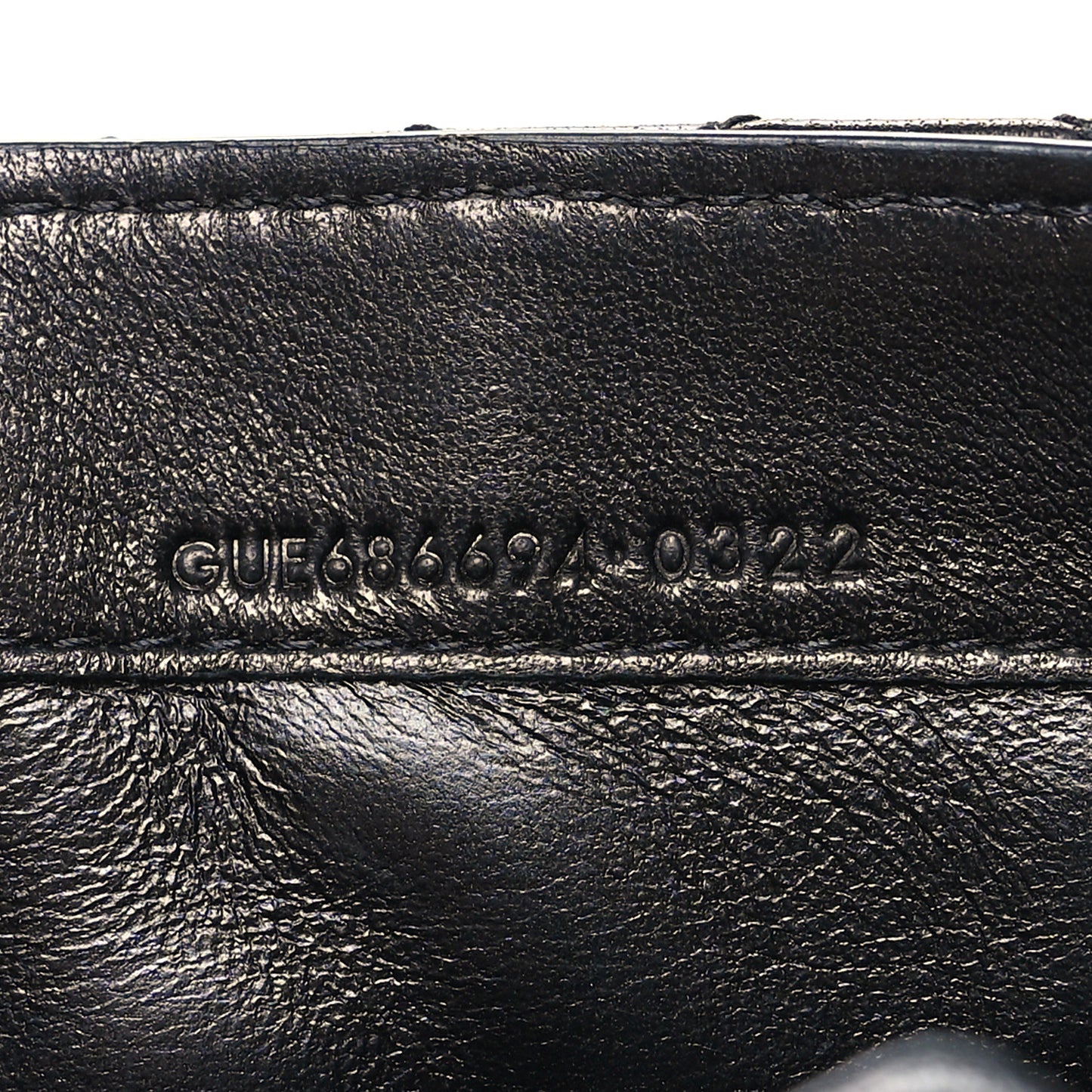 Lambskin Quilted Monogram Large Gabbie Flap Wallet Black