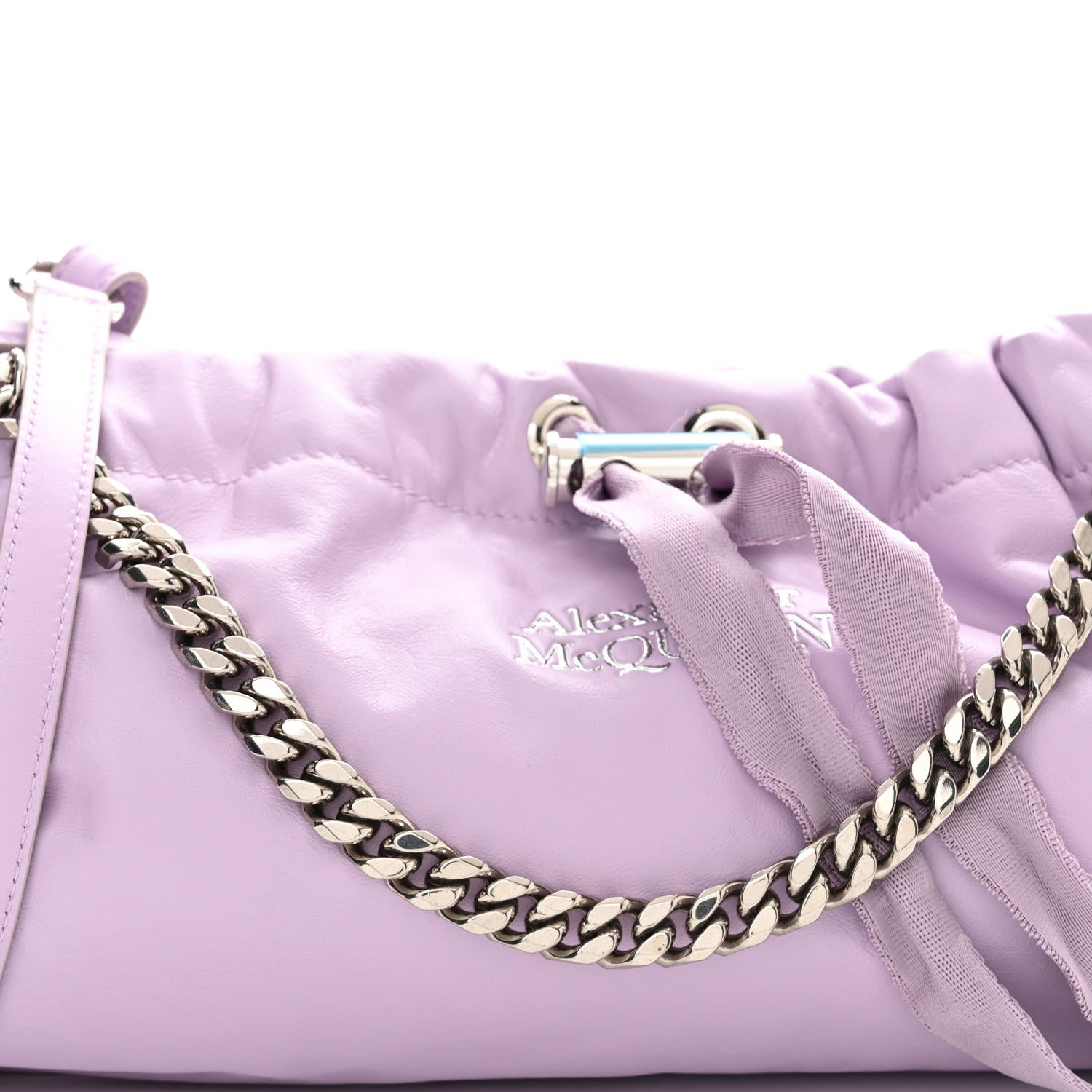 Alexander McQueen Calfskin Mini Bundle Lilac 9 of 12