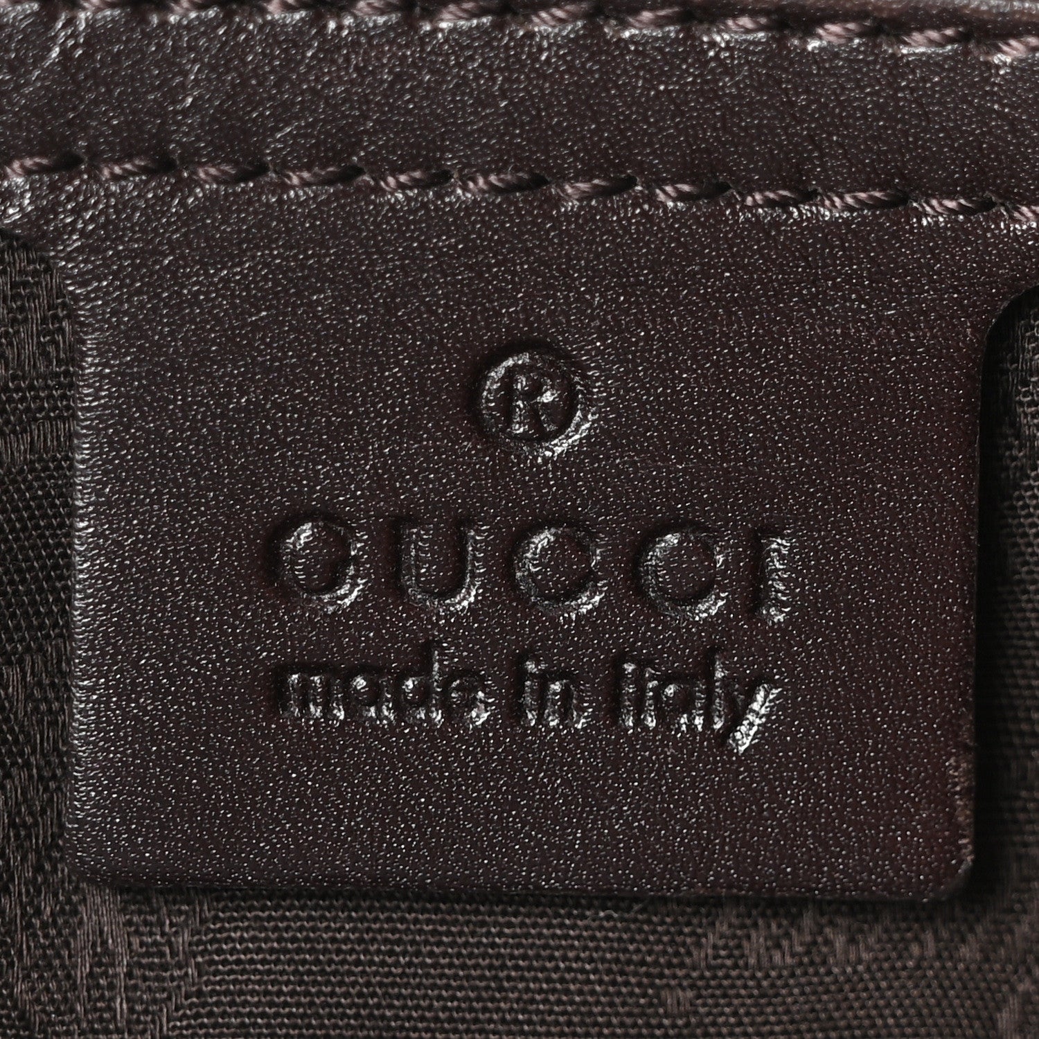 Gucci Monogram Medium Twins Tote Dark Brown 6 of 10