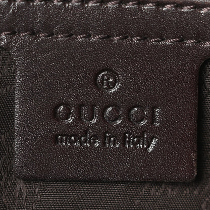 Gucci Monogram Medium Twins Tote Dark Brown 6 of 10