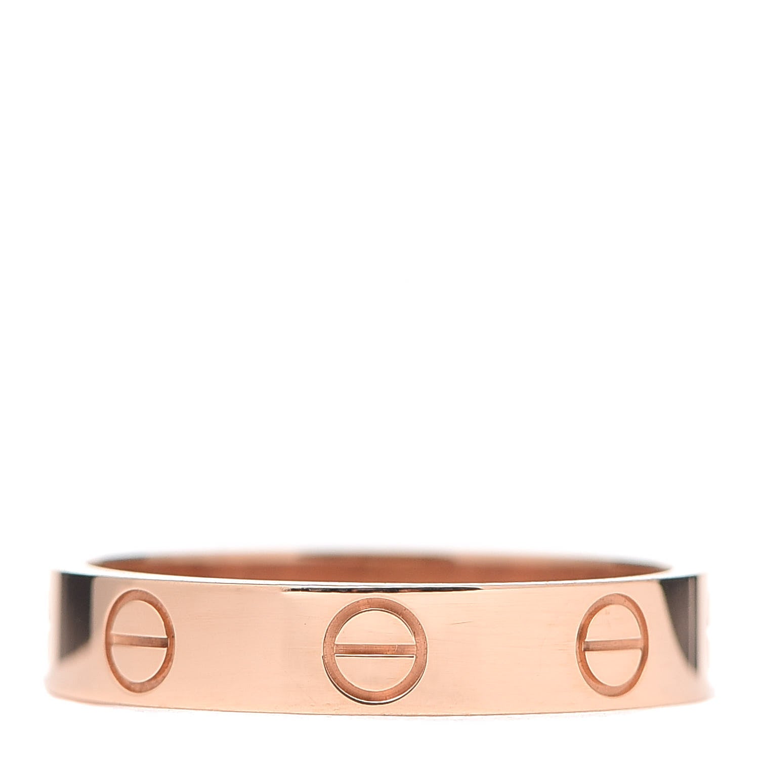 Cartier 18K Pink Gold 3.5mm LOVE Wedding Band Ring 52 6 3 of 6