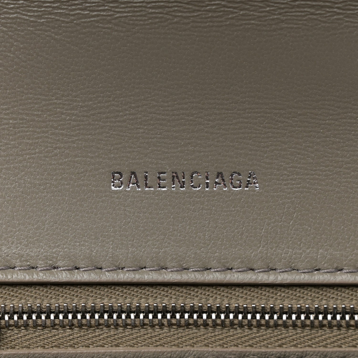 Balenciaga Calfskin Snake Effect Small Hourglass Top Handle Bag Black White 6 of 11