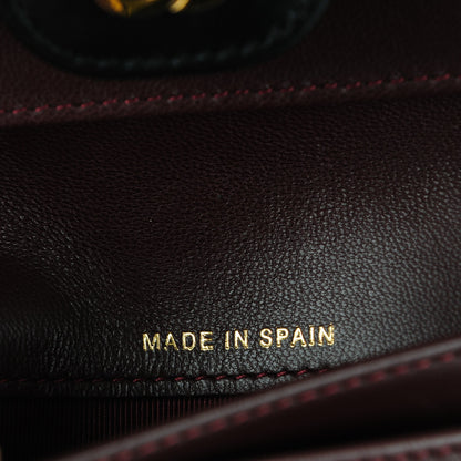 Chanel Lambskin Quilted Large Flap Wallet Black 7 of 8