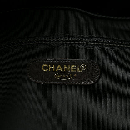 Chanel Caviar XL Weekender Bag Black 5 of 9