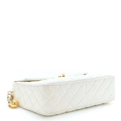Chanel Caviar Quilted Camera Case White 4 of 12