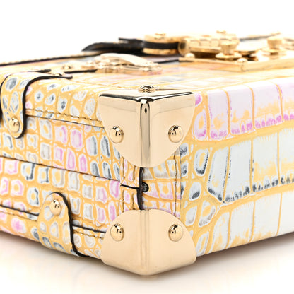 Louis Vuitton Alligator Royal Garden Petite Malle 9 of 10