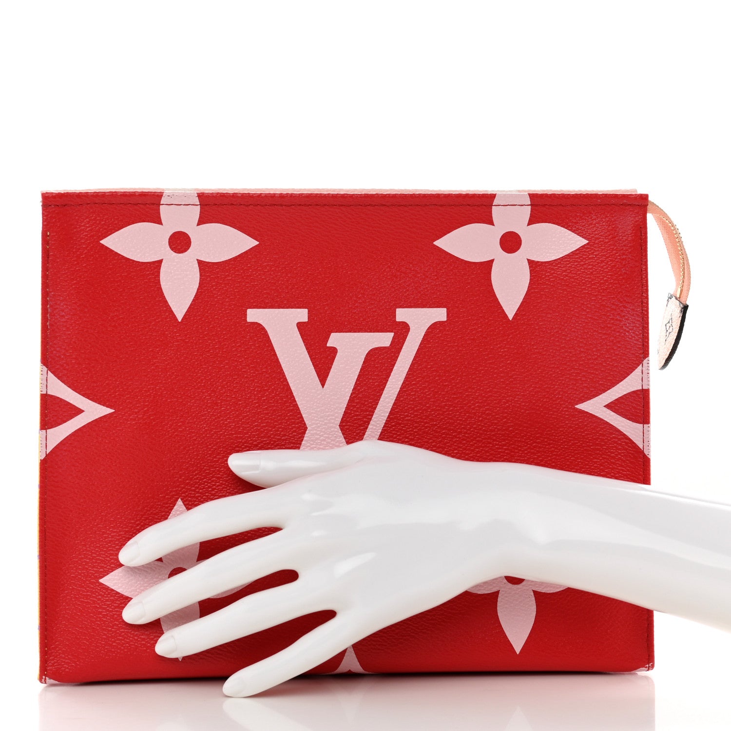 Louis Vuitton Monogram Giant Toiletry Pouch 26 Rouge 2 of 12