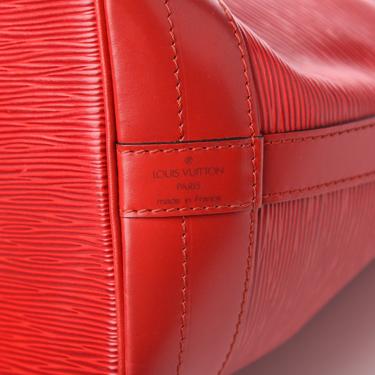 Louis Vuitton Epi Noe Castillan Red 5 of 10
