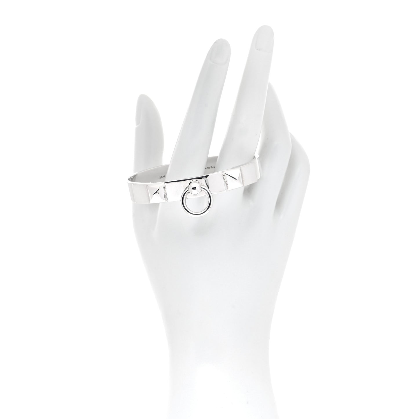 Sterling Silver PM Collier De Chien Bracelet LG