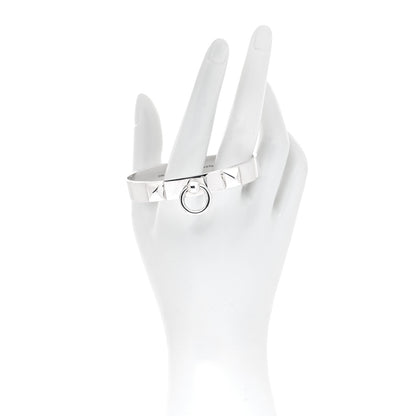 Hermes Sterling Silver PM Collier De Chien Bracelet LG 2 of 6