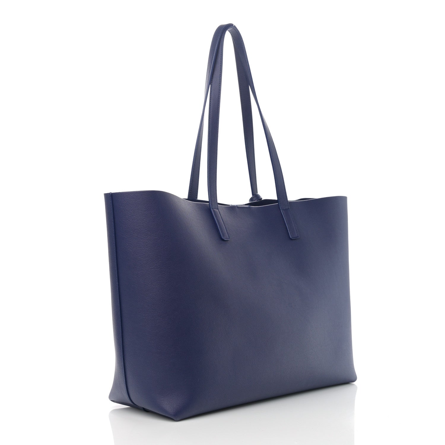 Saint Laurent Calfskin Large Shopping Tote Saphir 5 of 12