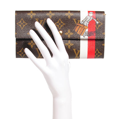 Louis Vuitton Monogram Groom Sarah Wallet 2 of 8