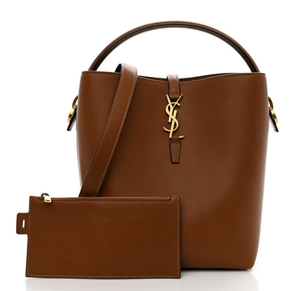 Saint Laurent Vegetable Le 37 Bucket Bag Brick 3 of 12