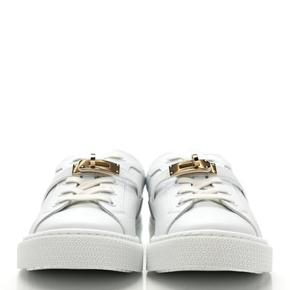 Hermes Calfskin Day Sneakers 39 White 2 of 9