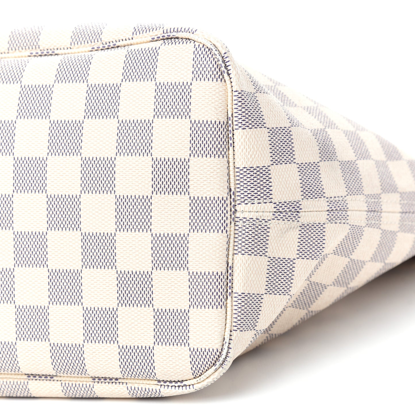 Damier Azur Neo Neverfull MM Rose Ballerine