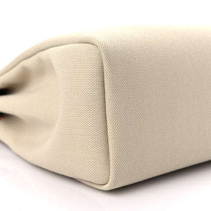 Hermes Vache Hunter Toile Herbag Zip 31 PM Trench Gold 9 of 14