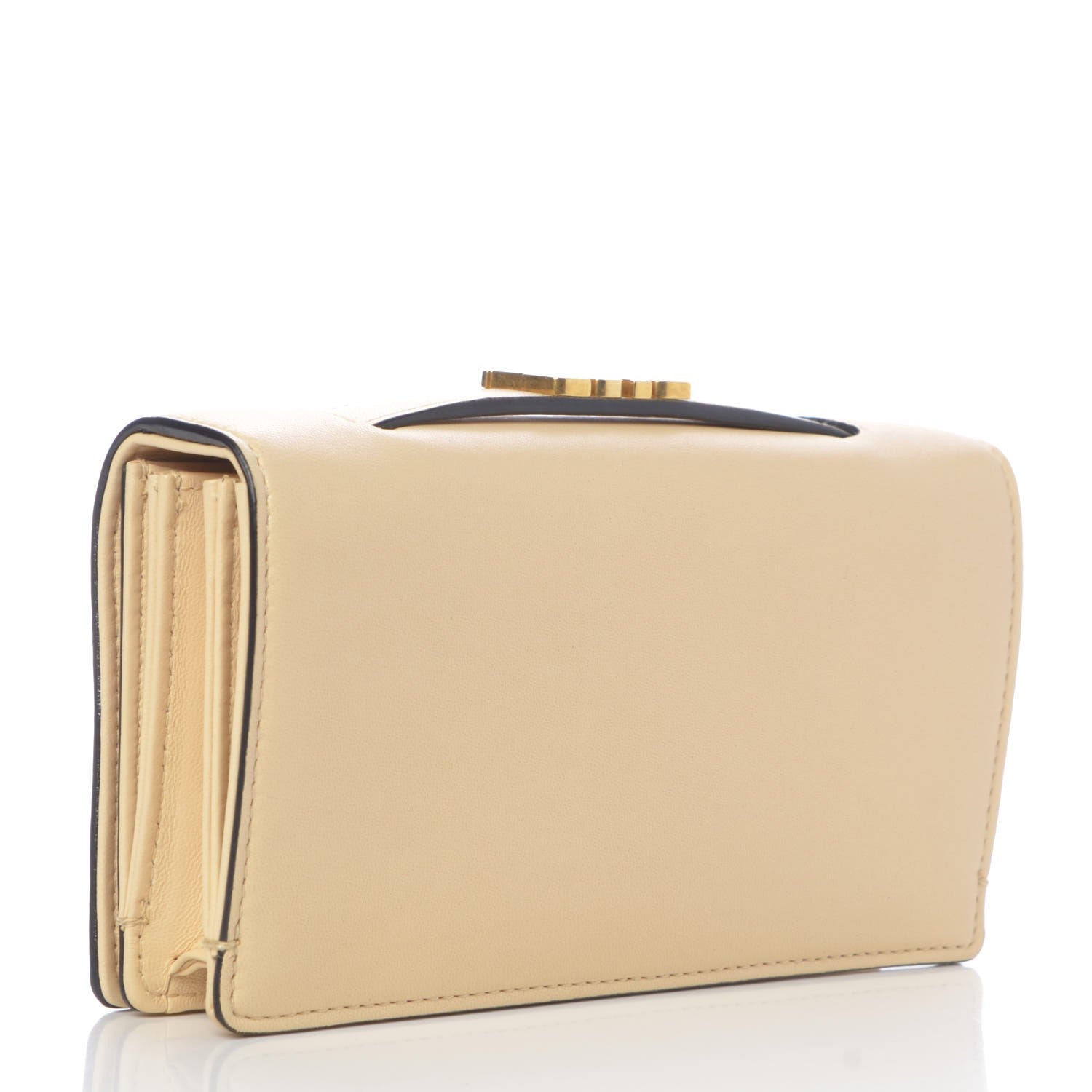 Christian Dior Lambskin Embroidered Le Monde Tarot Pouch Clutch Beige 2 of 7