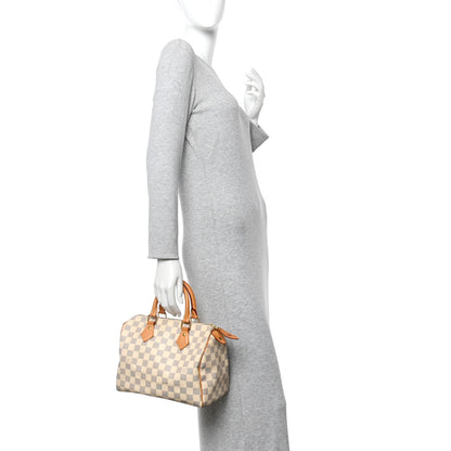 Louis Vuitton Damier Azur Speedy 25 2 of 10